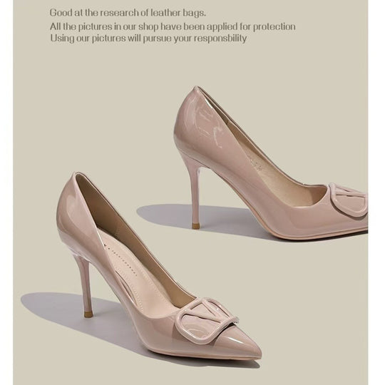 Damen elegante High Heels mit raffinierter Schleifenapplikation R&B