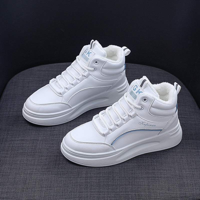 Damen Warmgefütterte High-Top Sneakers R&B