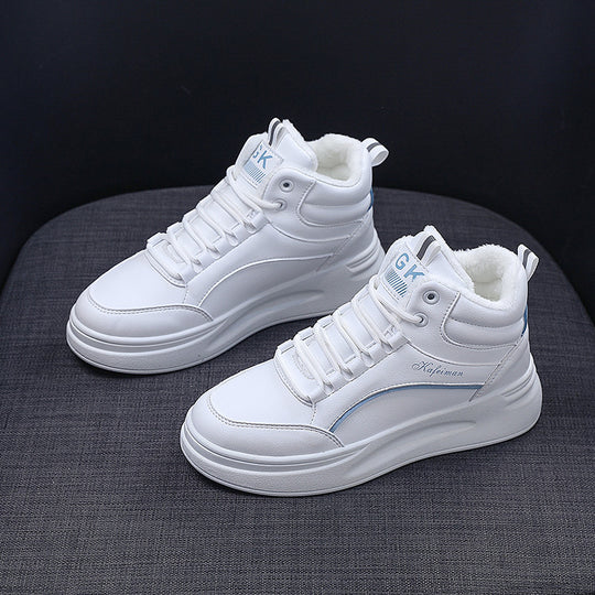 Damen Warmgefütterte High-Top Sneakers R&B