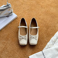 Damen Ballerinas mit modischem Riemchen und dekorativem Schleifen-Detail R&B