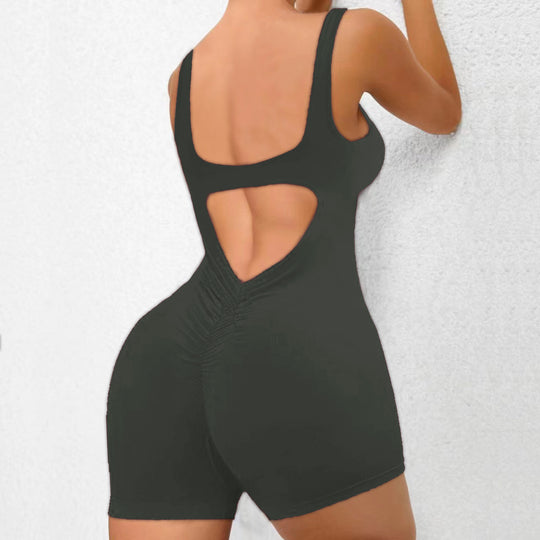 Damen Sportanzug mit offenem Rücken R&B