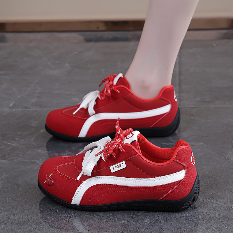 Damen Sportliche Sneakers mit gepolsterter Sohle und atmungsaktiver Mesh-Oberfläche R&B