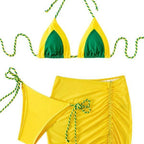 Damen Bikiniset mit Rüschen R&B