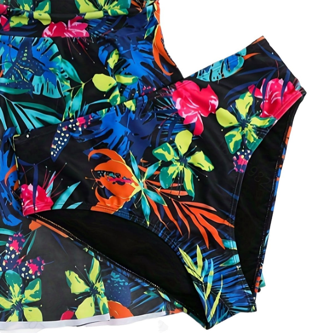Damen Schwimmanzug mit elegantem Wickeldesign R&B