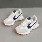 Damen sportliche Sneakers mit atmungsaktivem Obermaterial und dämpfender Sohle R&B