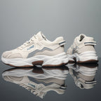 Damen Modische und bequeme Sport-Sneaker mit atmungsaktiver Mesh-Oberfläche und dämpfender Sohle R&B