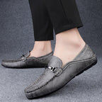 Herren Elegante Mokassins mit kunstvoller Naht und flexibel gestalteter Sohle R&B