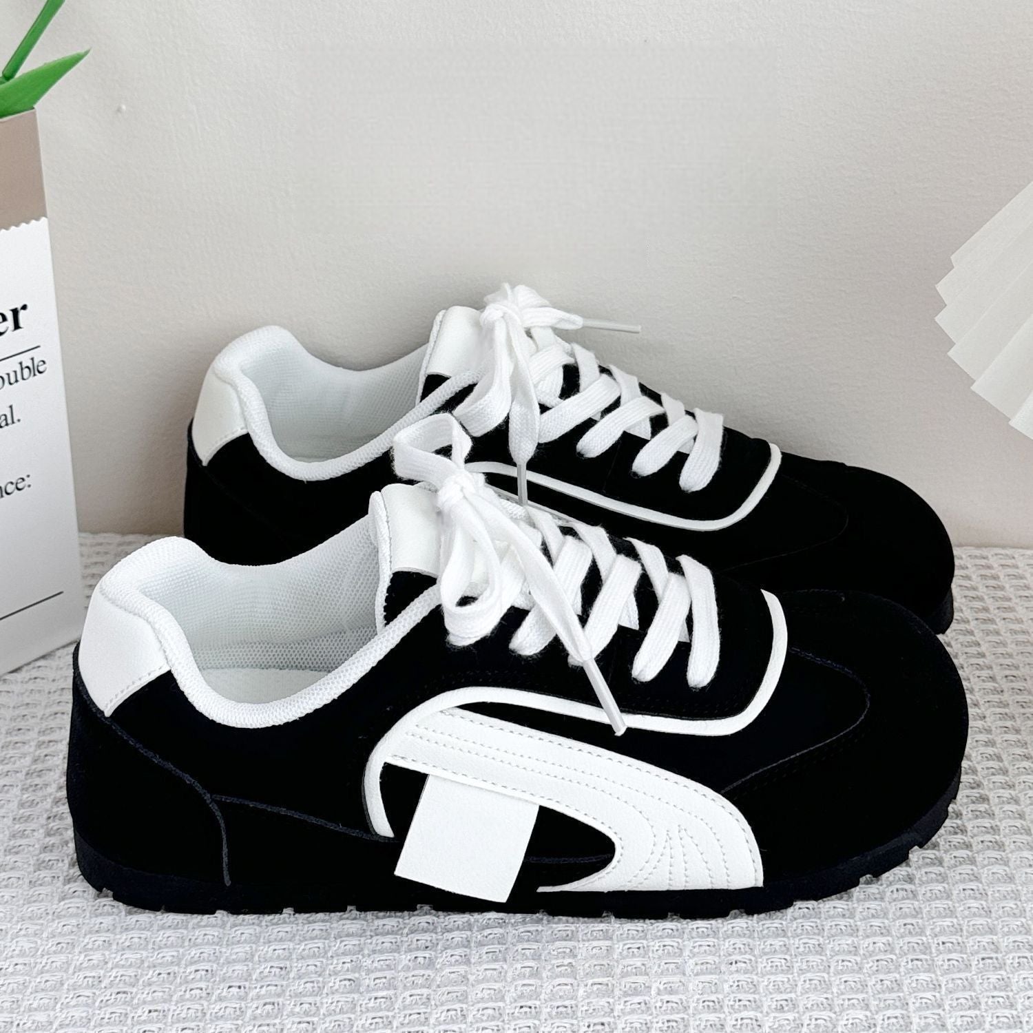 Damen Sportliche Freizeitsneaker mit atmungsaktiver Mesh-Oberfläche und dämpfender Sohle