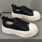 Damen Sneaker mit erhöhter Sohle