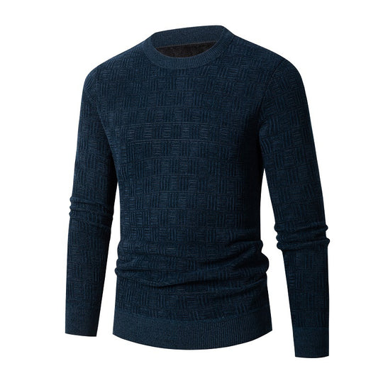 Herren modischer Strickpullover mit einzigartigem Strukturdesign R&B