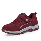Damen Sportliche Sneaker mit verstellbarem Klettverschluss und stabiler Sohle R&B