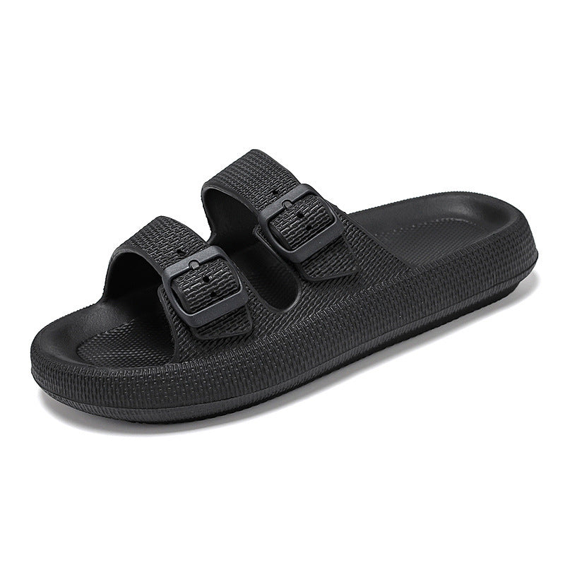 Damen Komfortable Sandalen mit Doppel-Schnallen R&B
