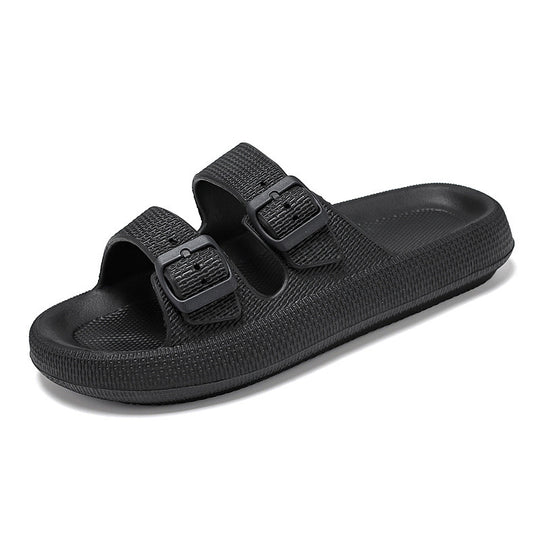 Damen Komfortable Sandalen mit Doppel-Schnallen R&B