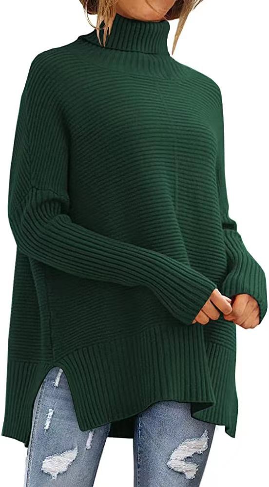Damen Kuscheliger Rollkragenpullover R&B