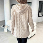 Damen Fleece-Jacke mit luxuriösem samtigem Touch R&B