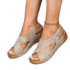 Damen Komfortable Wedge-Sandalen mit ergonomischem Design und atmungsaktiver Sohle R&B