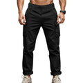 Herren Cargo-Hose mit elastischem Bund und praktischen Seitentaschen R&B 1758812816