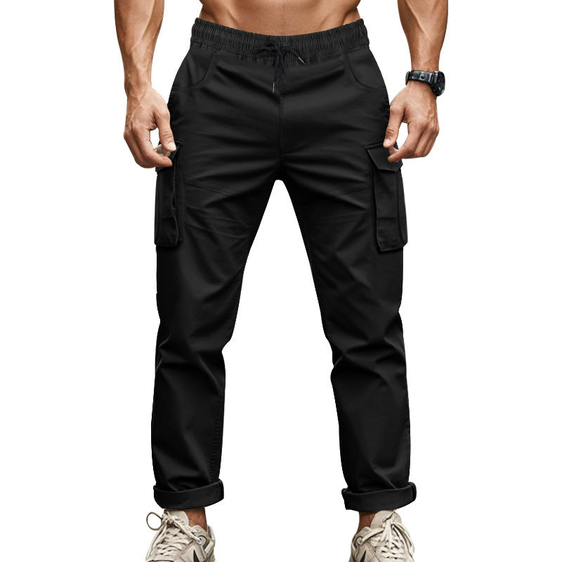 Herren Cargo-Hose mit elastischem Bund und praktischen Seitentaschen R&B 1758812816