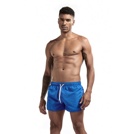 Herren Badeshorts mit schnell trocknendem Material und elastischem Bund R&B