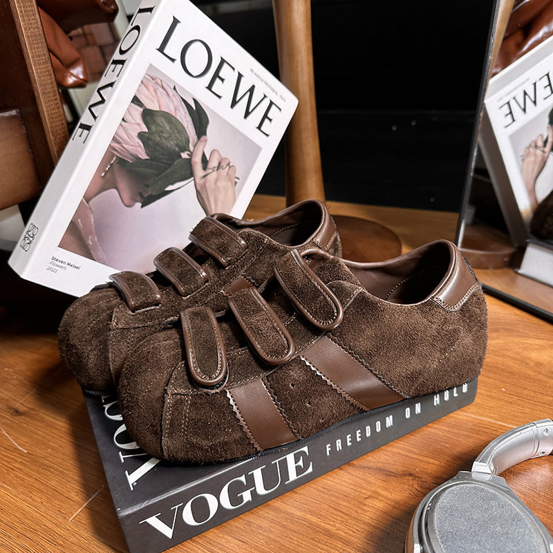 Damen Sportliche Clogs mit praktischen Klettverschluss und bequemer Dämpfung R&B