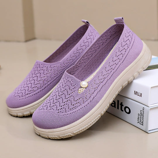 Damen Komfortable und elegante Slipper mit atmungsaktivem Design R&B