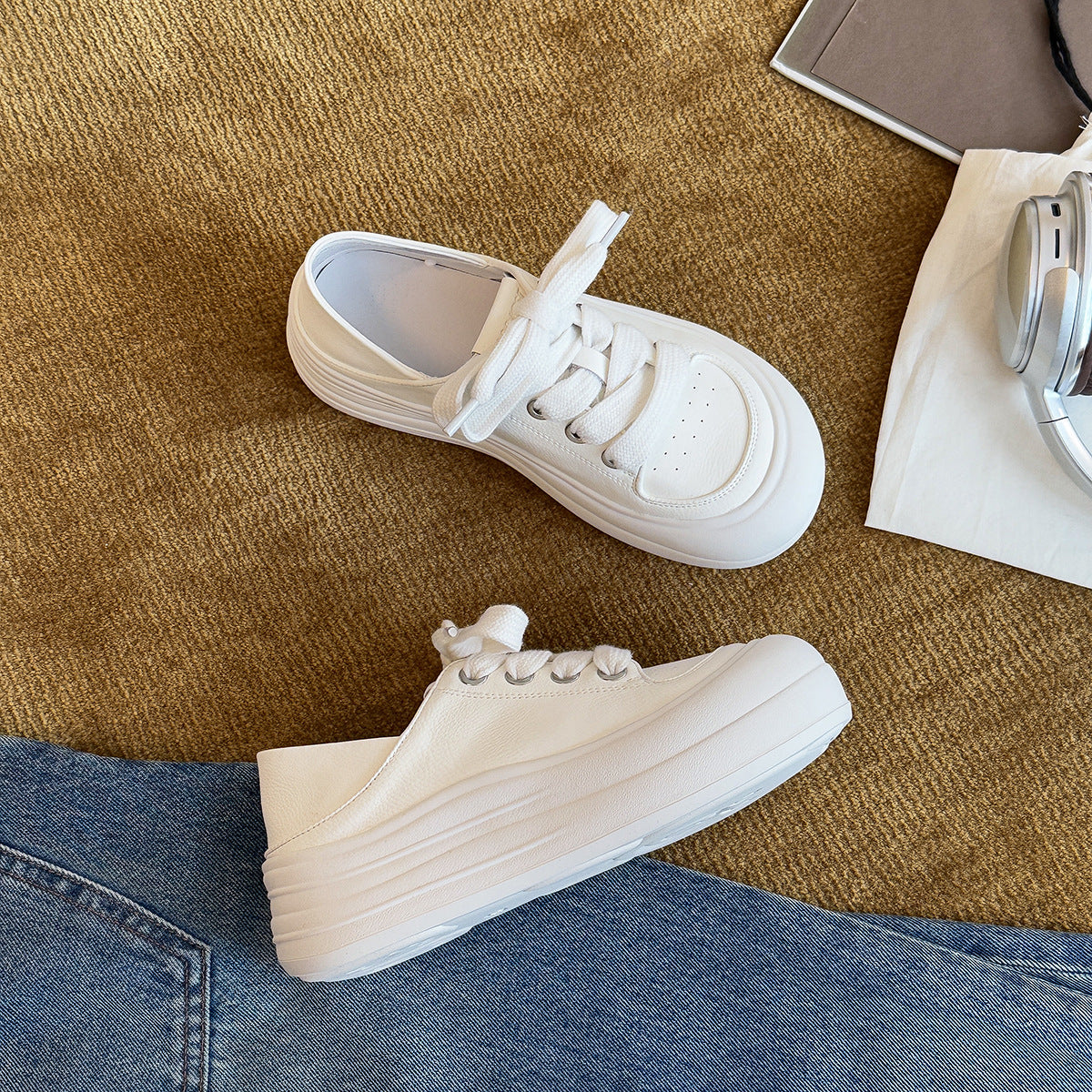 Damen Bequeme und stilvolle Sneakers im minimalistischen Design R&B