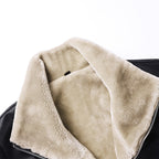 Herren Lederjacke mit warmem Innenfutter
