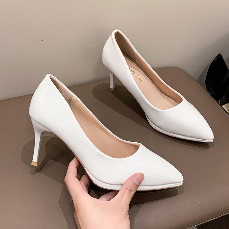 Damen elegante Spitzen High Heels R&B