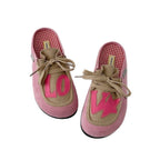 Damen modische Schnürschuhe mit ausgefallenem LOVE-Design R&B