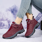 Damen Wetterfeste Outdoor-Sneakers mit isolierendem Innenfutter und rutschfester Sohle