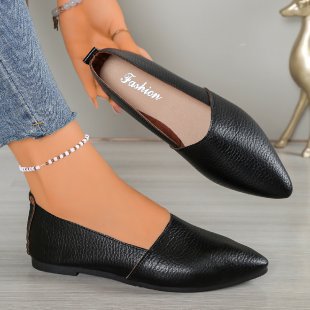 Damen Ballerinas mit elegantem Schnitt und hochwertiger Lederoberfläche R&B