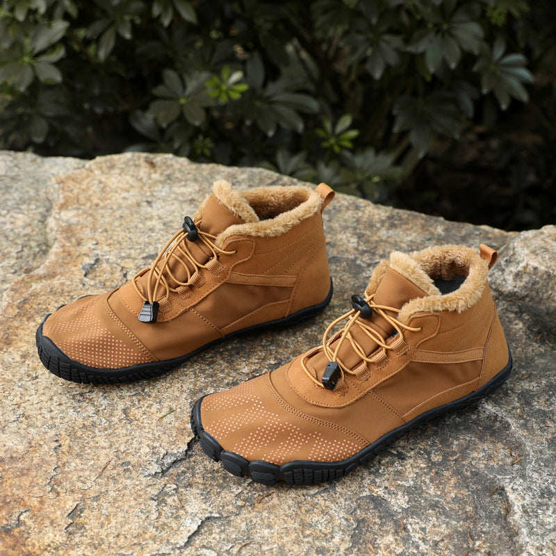 Damen Multifunktionale Outdoor-Boots mit warmem Innenfutter und rutschfester Sohle R&B