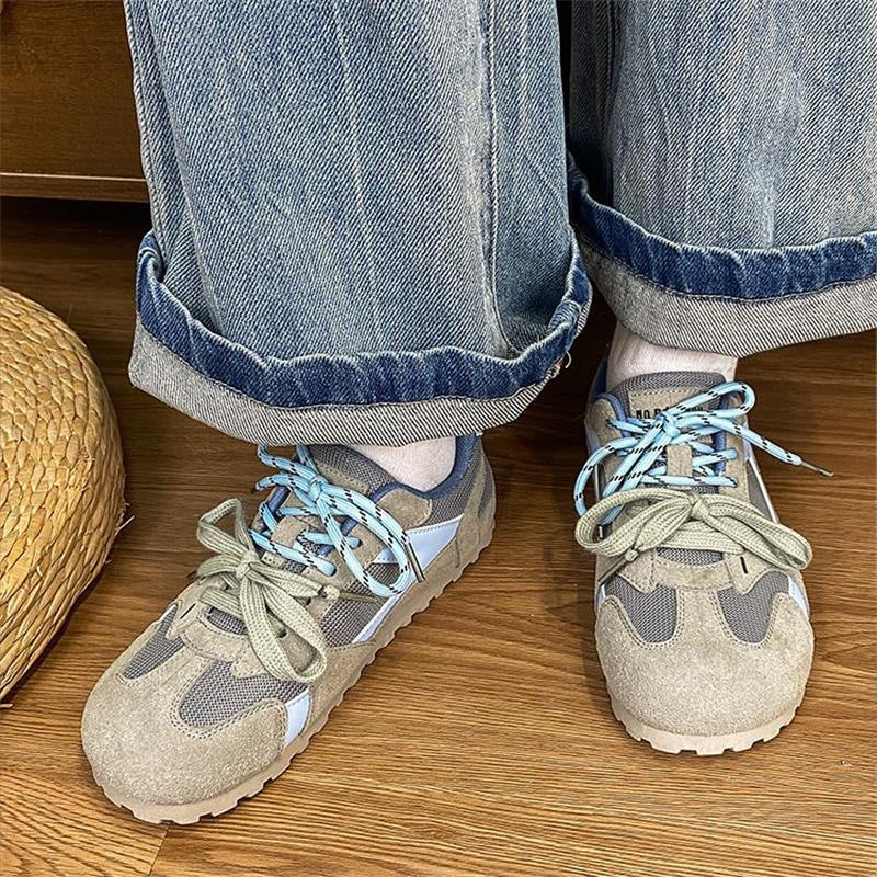 Damen Sportliche Sneaker mit rutschfester Sohle und atmungsaktivem Obermaterial R&B