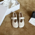 Damen elegante Ballerinas mit verstellbarem Riemen R&B