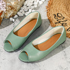 Damen Offene Ballerinas mit anatomischem Fußbett R&B