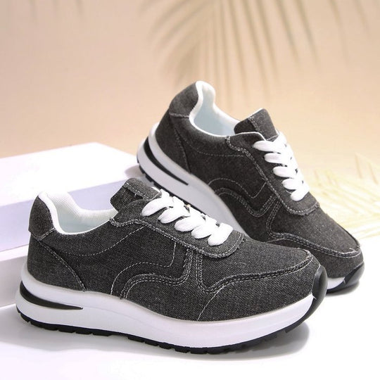 Damen Bequeme Sneakers mit atmungsaktiver Textiloberfläche und rutschfester Sohle R&B