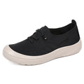 Damen Leichte und atmungsaktive Sneakers mit elastischen Schnürsenkeln R&B