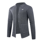 Herren modische Strickjacke mit einzigartigem Muster R&B