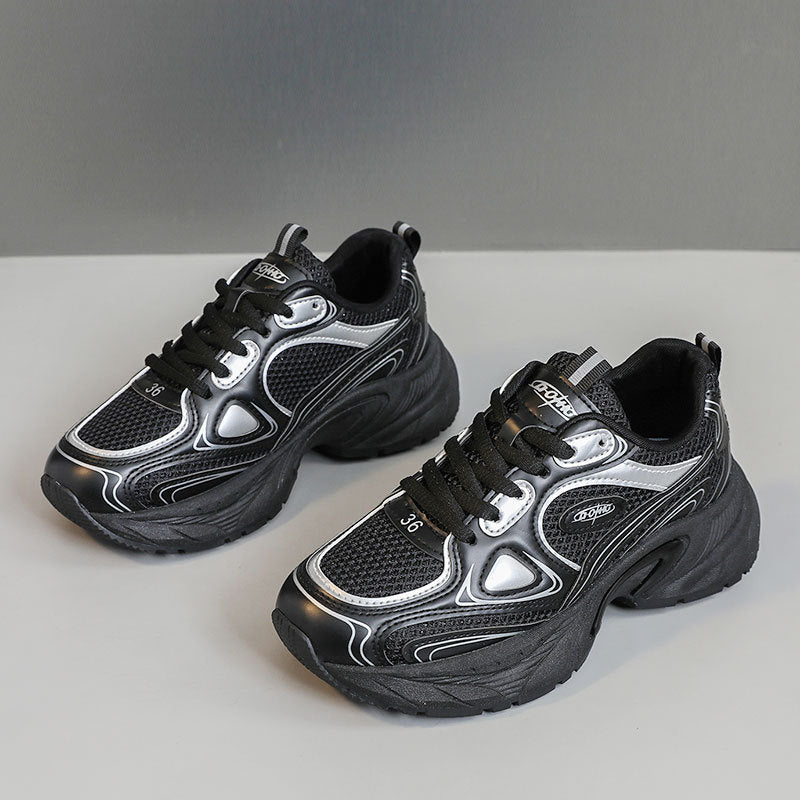 Damen Sportliche Lauf-Sneaker mit atmungsaktiver Mesh-Oberfläche und dämpfendem Fußbett R&B