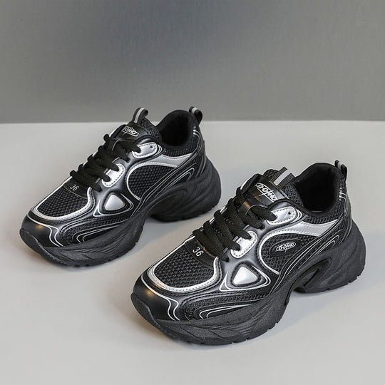 Damen Sportliche Lauf-Sneaker mit atmungsaktiver Mesh-Oberfläche und dämpfendem Fußbett R&B