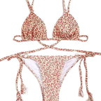 Damen Bikini-Set mit verspielten BindR&Bändern R&B
