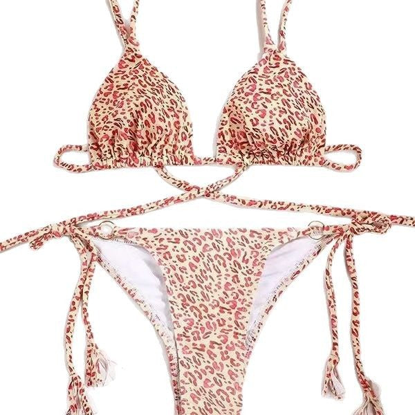 Damen Bikini-Set mit verspielten BindR&Bändern R&B
