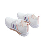 Damen Leichte Freizeit-Sneaker mit atmungsaktiver Mesh-Oberfläche und flexibler Laufsohle R&B