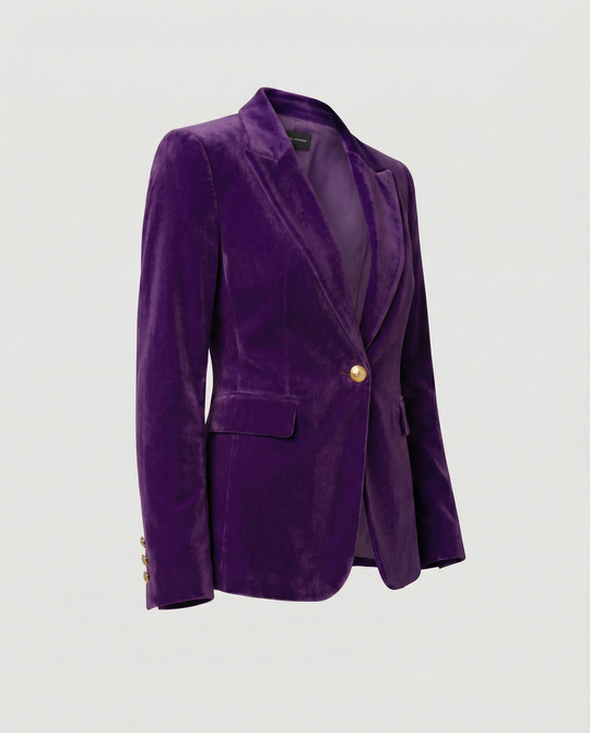 R&B | Für Eternity Wende Retro Druck Blazer