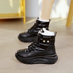 Damen Winterstiefel mit isolierendem Innenfutter und rutschfester Sohle R&B