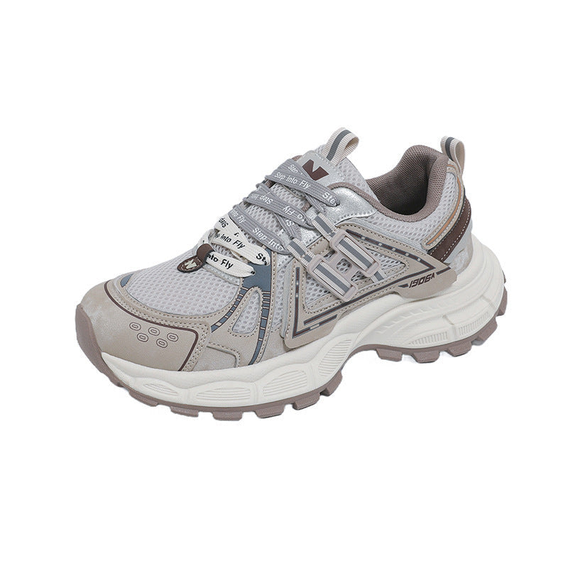 Damen Sportliche Lauf Sneakers mit atmungsaktivem Obermaterial und dämpfender Sohle R&B
