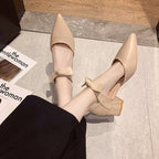Damen Elegante Slingpumps mit Schleifenverzierung R&B