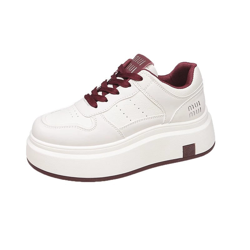 Damen Plateau Sneakers mit einzigartigem Obermaterial und nachhaltiger Sohle R&B