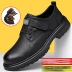 Herren Modische Schnürschuhe aus Leder R&B
