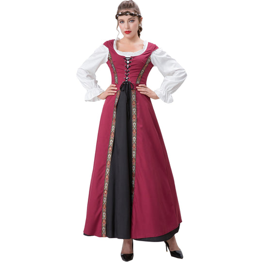 Damen Trachtenkleid mit kunstvollen Verzierungen und romantischem Schnitt R&B